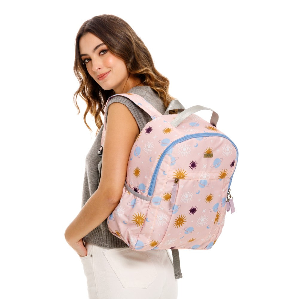 MORRAL PARA MUJER ESTAMBUL ROSADO EN LONA