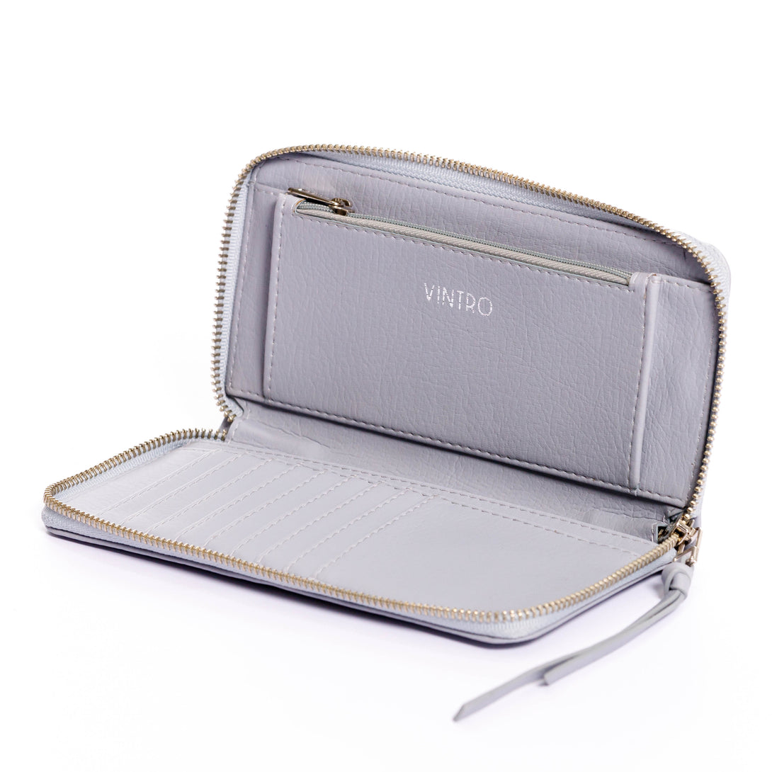 BILLETERA BALI GRIS DANDY & GRACE