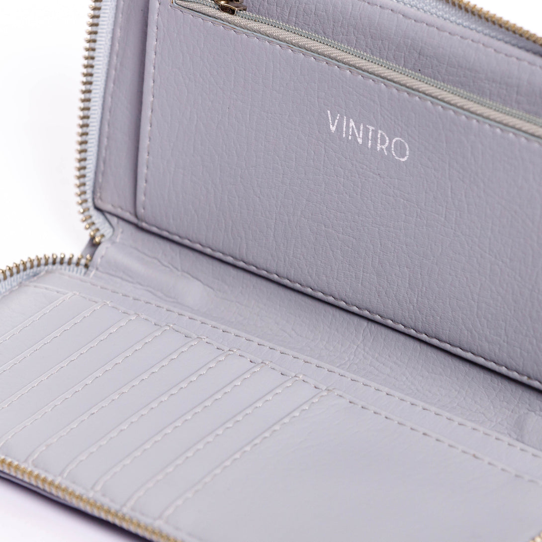 BILLETERA BALI GRIS DANDY & GRACE
