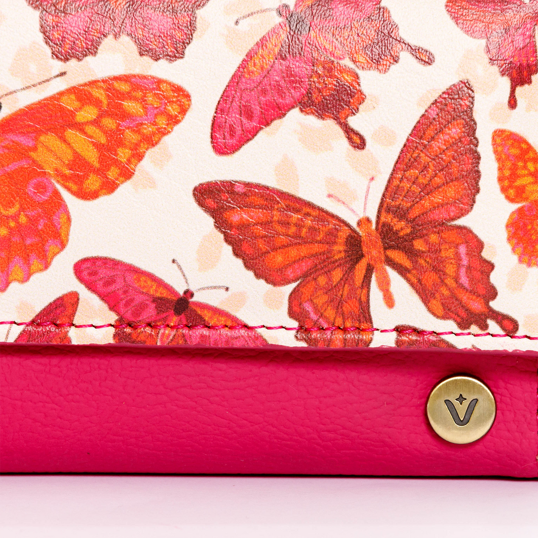 BILLETERA PARA MUJER CLASICA MARIPOSA