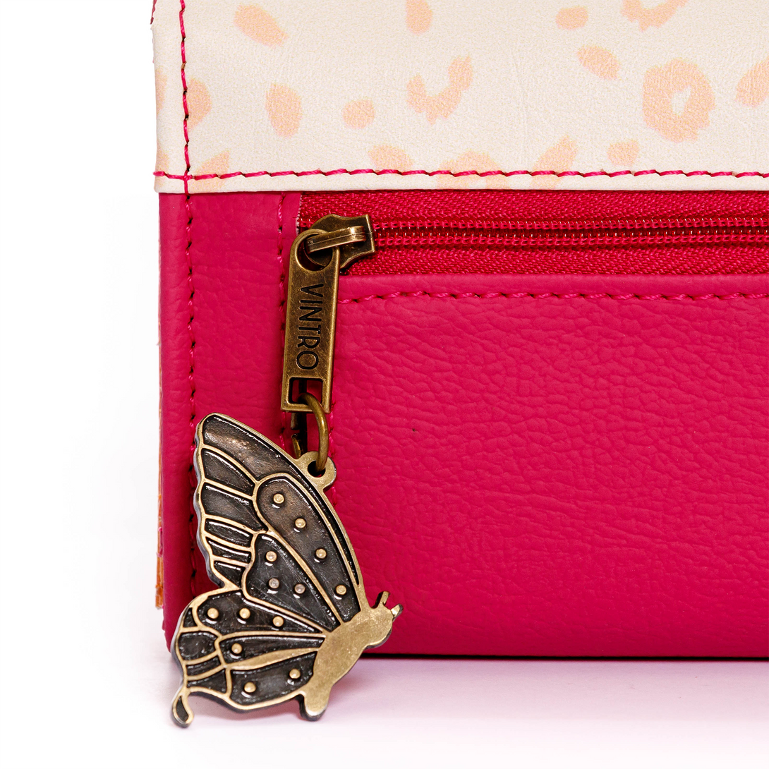 BILLETERA PARA MUJER CLASICA MARIPOSA