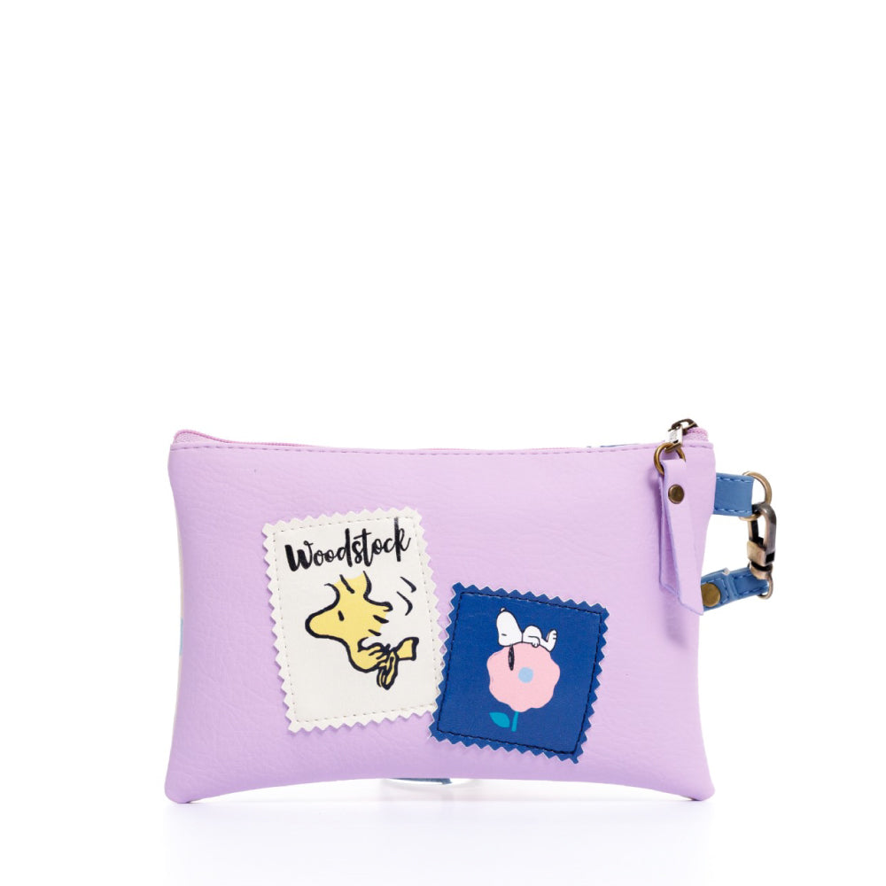 COSMETIQUERA O MONEDERO PARA MUJER RUANDA FLORES SNOOPY