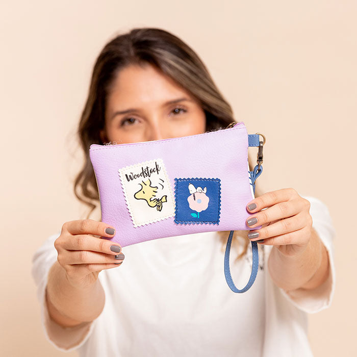 COSMETIQUERA O MONEDERO PARA MUJER RUANDA FLORES SNOOPY