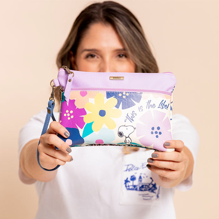 COSMETIQUERA PARA MUJER TOGO SNOOPY CON PULSERA