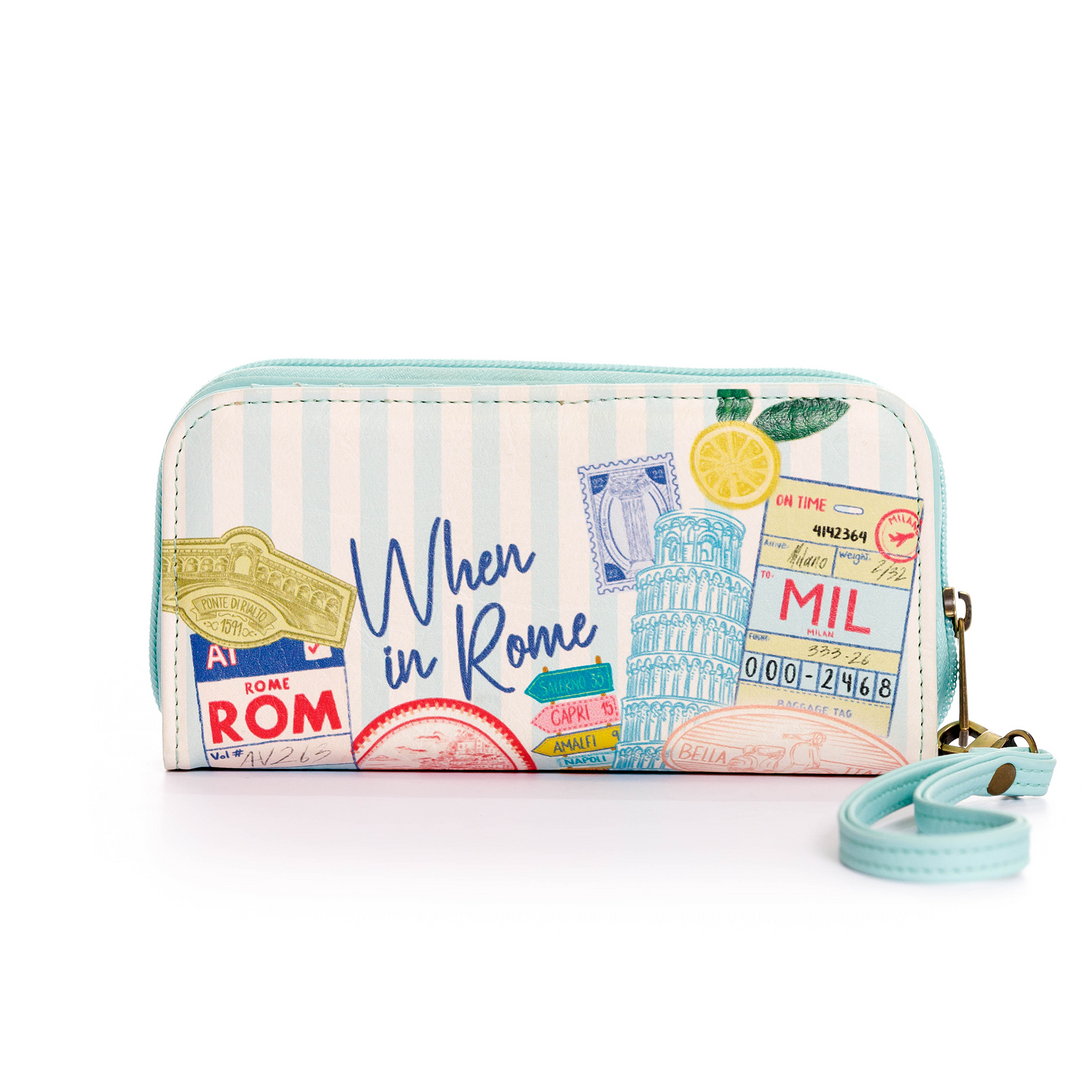 BILLETERA PARA MUJER VERONA ESTAMPADA ITALIA
