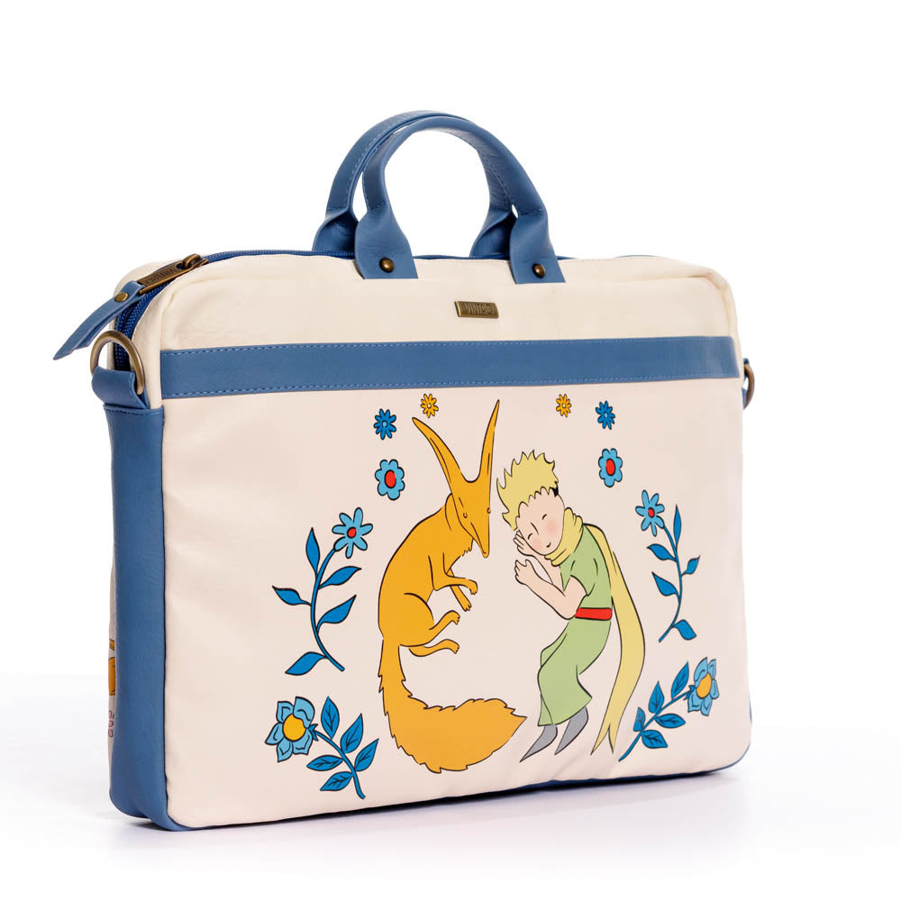 MALETIN PARA MUJER PRINCIPITO EN CUERO VEGANO PARA PC O COMPUTADOR