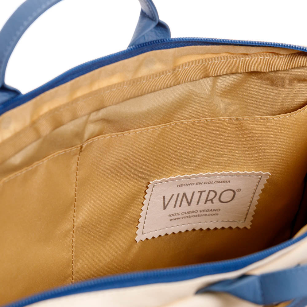 MALETIN PARA MUJER PRINCIPITO EN CUERO VEGANO PARA PC O COMPUTADOR