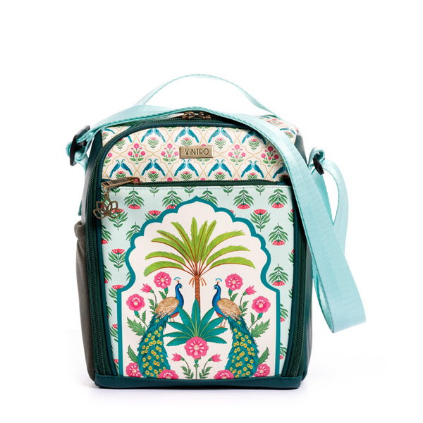 LONCHERA PARA MUJER GUADALUPE ESTAMPADA INDIAN GARDEN
