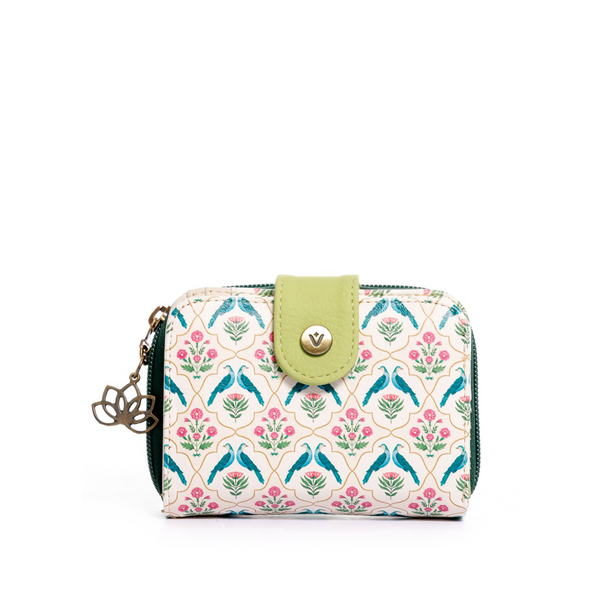 BILLETERA PARA MUJER DINAMARCA ESTAMPADA INDIAN GARDEN