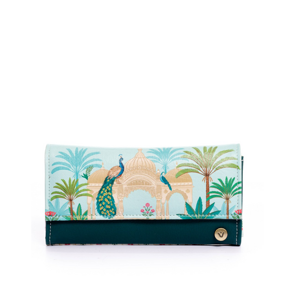 BILLETERA PARA MUJER CLASICA INDIAN GARDEN