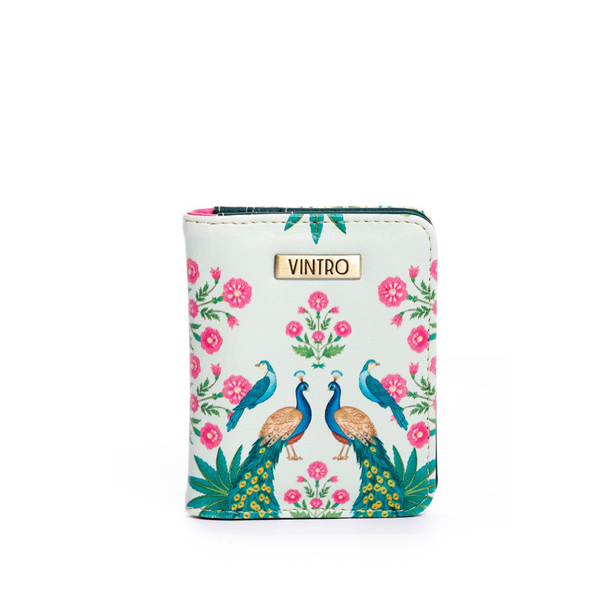 PORTADOCUMENTOS PARA MUJER BRASIL ESTAMPADO INDIAN GARDEN