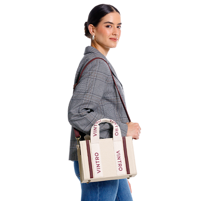 CARTERA PARA MUJER ESPAÑA BEIGE PRESTON MARFIL