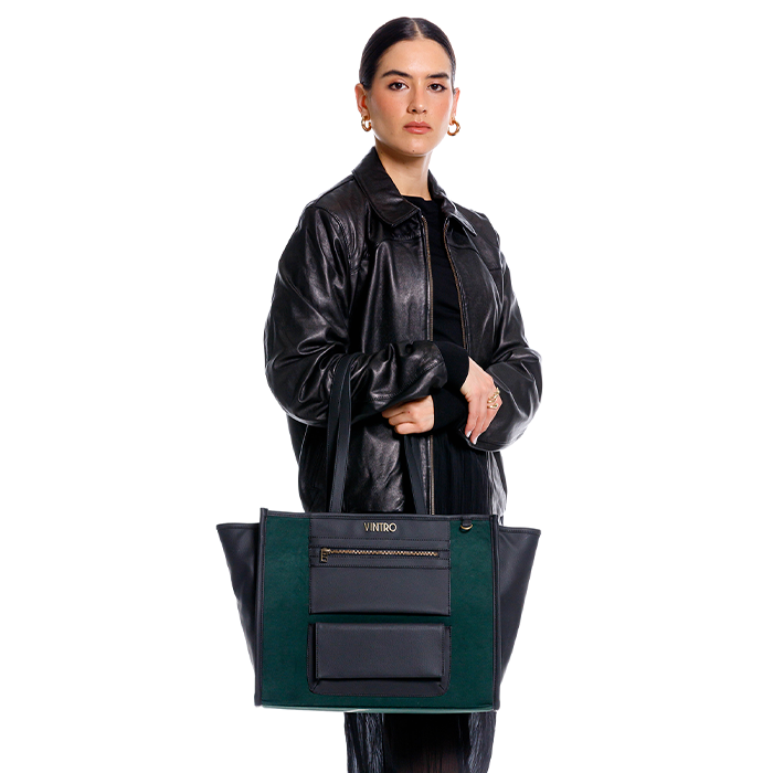 CARTERA PARA MUJER CRIQUET VERDE EN PRANNA