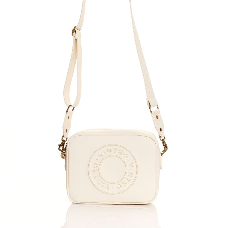 MANOS LIBRES ROMA BEIGE BORDADO