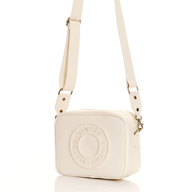 MANOS LIBRES ROMA BEIGE BORDADO