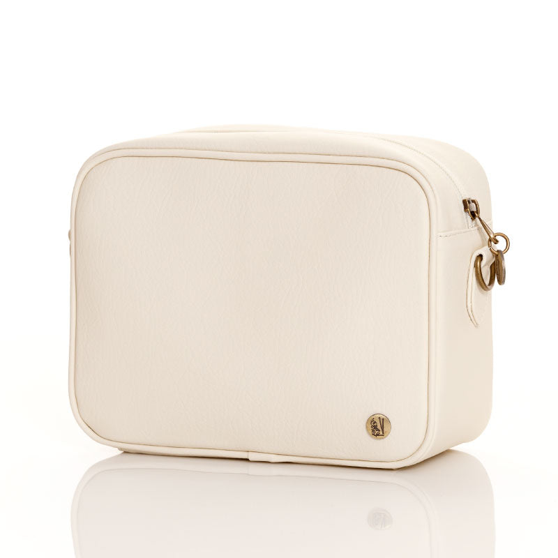 MANOS LIBRES ROMA BEIGE BORDADO