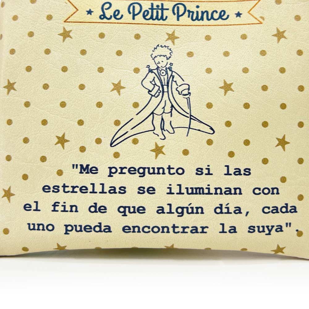 MONEDERO GRANDE PARA MUJER EGIPTO PRINCIPITO EN CUERO VEGANO