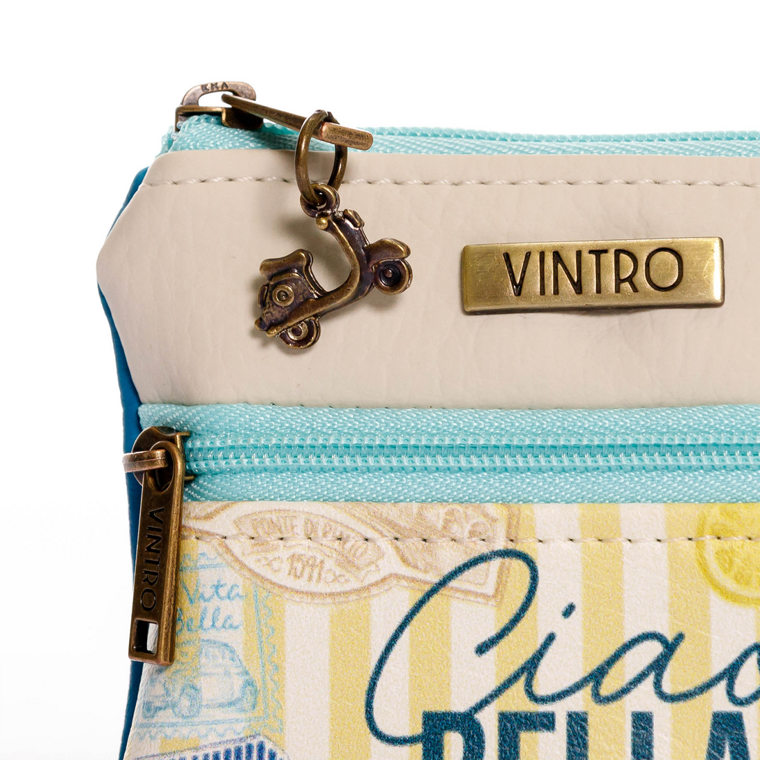 MONEDERO PARA MUJER EGIPTO ESTAMPADO ITALIA