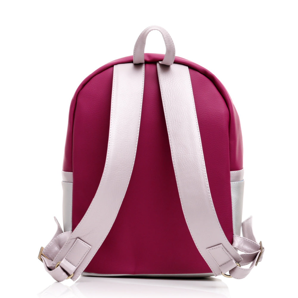 MORRAL PARA MUJER DAYTONA AZUL EN CUERO VEGANO PORTAPC