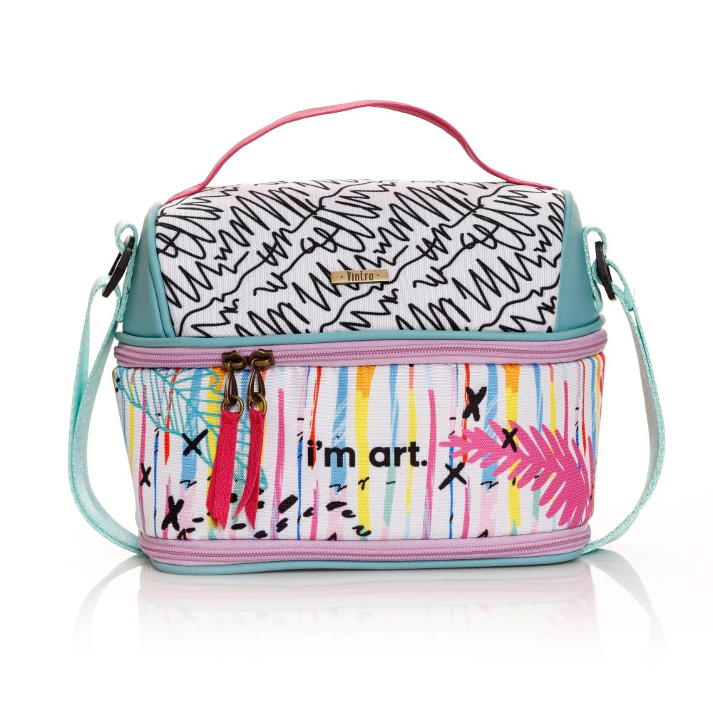 LONCHERA PARA MUJER TAMPA EXPANDIBLE EN LONA