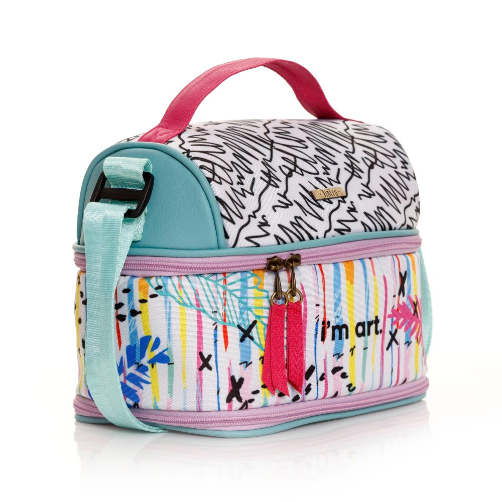 LONCHERA PARA MUJER TAMPA EXPANDIBLE EN LONA