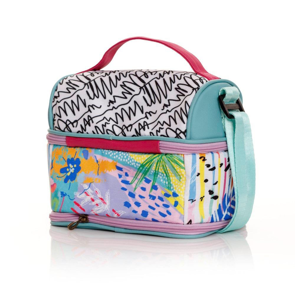 LONCHERA PARA MUJER TAMPA EXPANDIBLE EN LONA