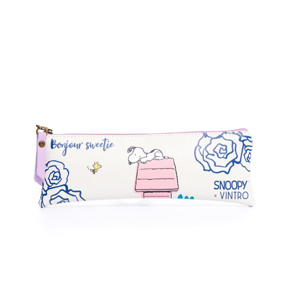 PORTALAPICERO PARA MUJER EJECUTIVO SNOOPY EN CUERO VEGANO