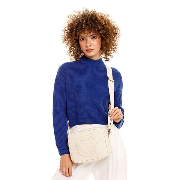 MANOS LIBRES ROMA BEIGE BORDADO