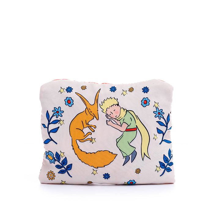 BOLSA ECOLOGICA PARA MUJER PRINCIPITO ROSADA EN TELA ANFLUÍDO PLEGABLE