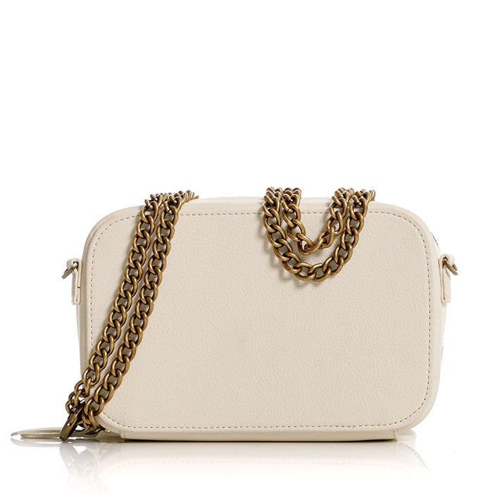 BOLSO MANOS LIBRES PARA MUJER ALMENDRA CON CARGADERA INTERCAMBIABLE