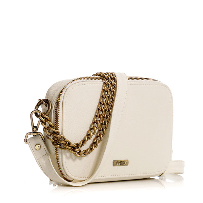 BOLSO MANOS LIBRES PARA MUJER ALMENDRA CON CARGADERA INTERCAMBIABLE