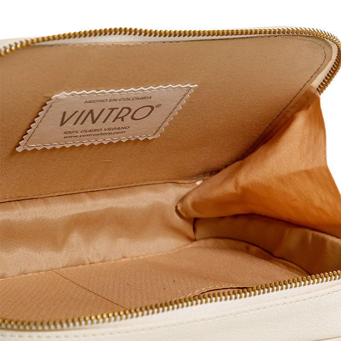 BOLSO MANOS LIBRES PARA MUJER ALMENDRA CON CARGADERA INTERCAMBIABLE