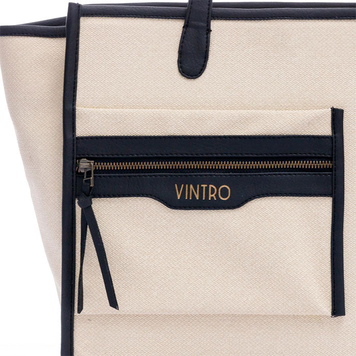 CARTERA PARA MUJER CRIQUET NEGRO EN PRESTON MARFIL