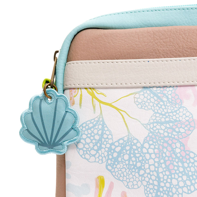 MALETIN PARA MUJER AGUAMARINA EN CUERO VEGANO PARA PC O COMPUTADOR