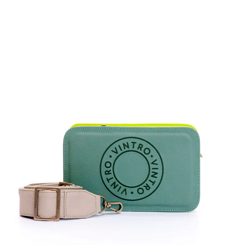 MANOS LIBRES PARA MUJER VIENA VERDE CARGADERA EXTRAIBLE