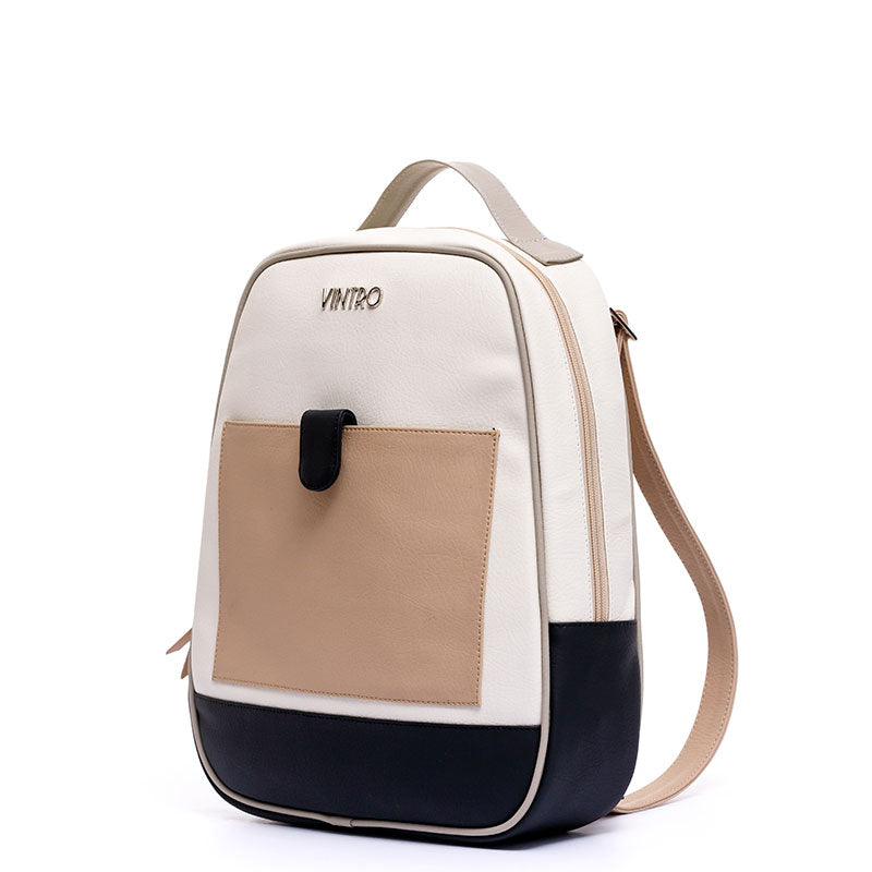 MORRAL PARA MUJER ATENAS NEGRO CON BOLSILLO POSTERIOR