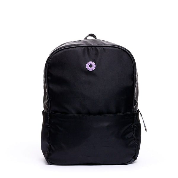 MORRAL PARA MUJER CATANIA NEGRO EN LONA SATINADA