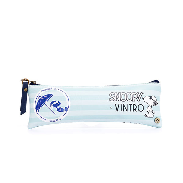 PORTALAPICERO AZUL SNOOPY EN CUERO VEGANO