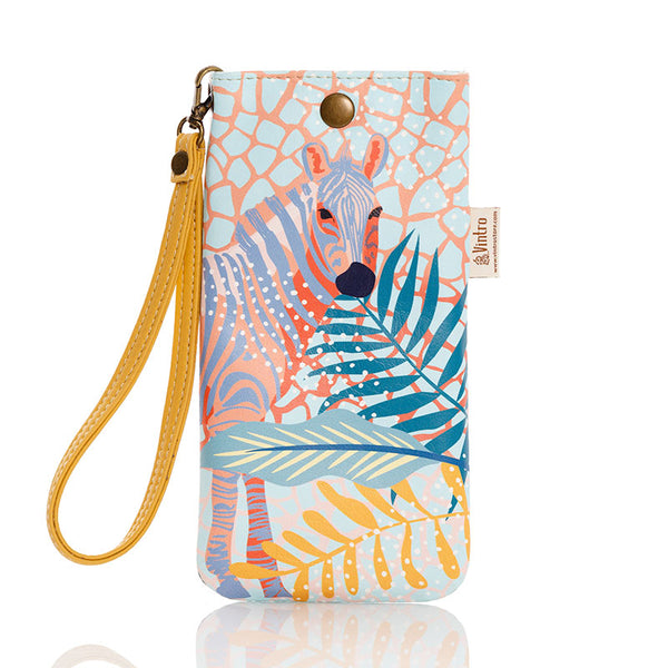 ESTUCHE DE GAFAS CEBRA SAFARI VIBES